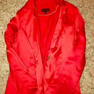 Orange Dana Buchman blazer